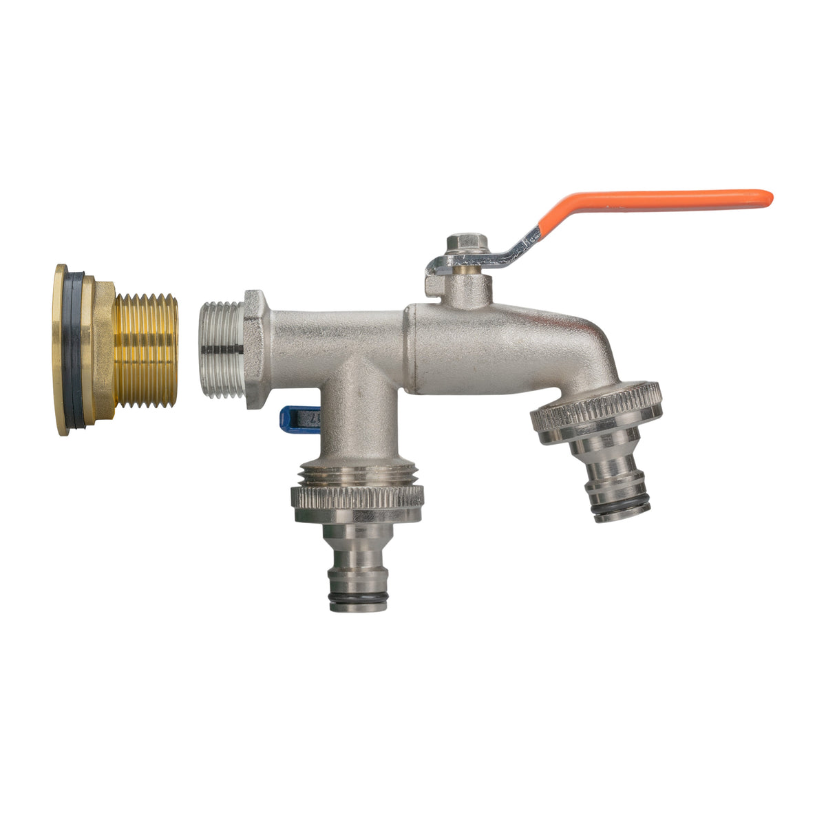 ¾″ BSP Water Butt Kit – Double Quick-Connect Tap
