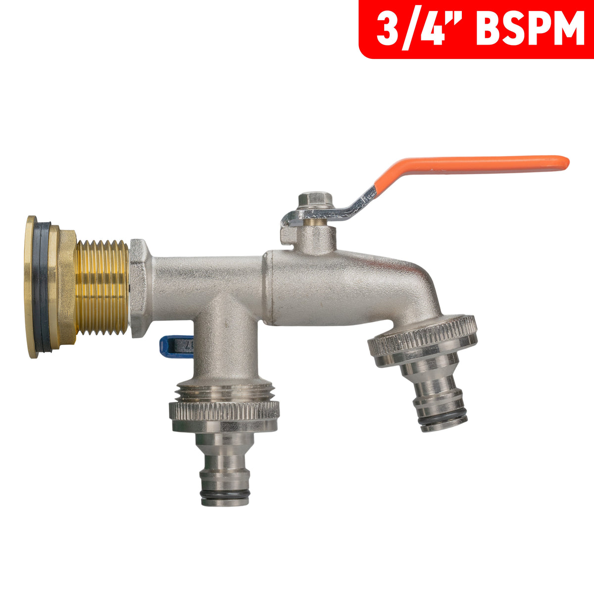 ¾″ Brass Water Butt Kit – Double Quick Tap & Cutter