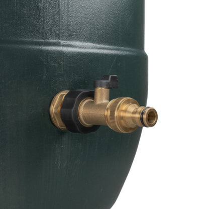 Water Butt Brass Kit 3/4" BSP with Brass Valve + Quick Connect