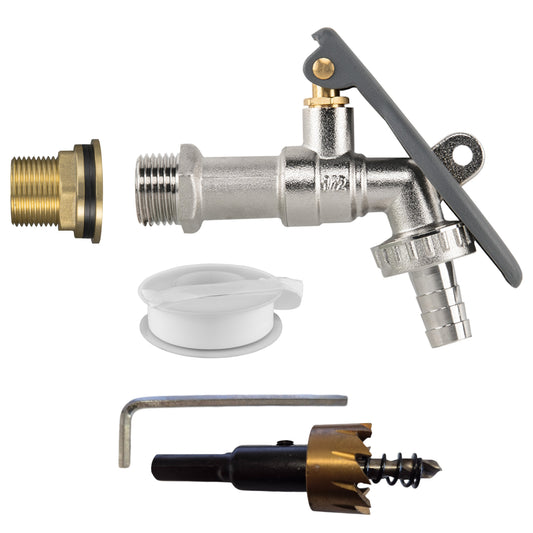 ¾″ Water Butt Kit – Lever-Lock Tap