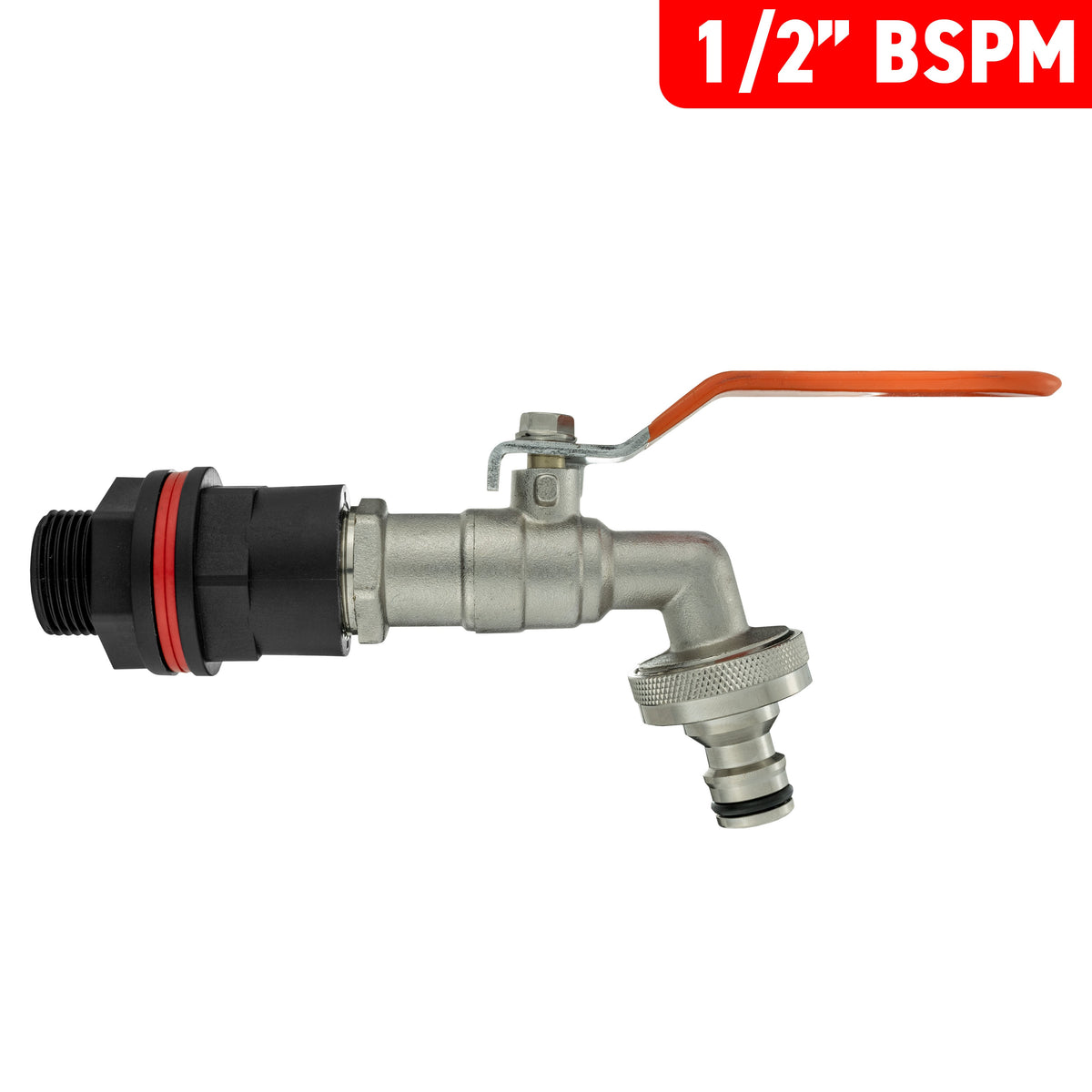 ½″ Water Butt Kit – Quick Lever Tap & Cutter