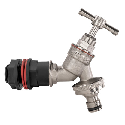 ½″ Water Butt Kit – Nickel-Plated Quick Tap & Cutter