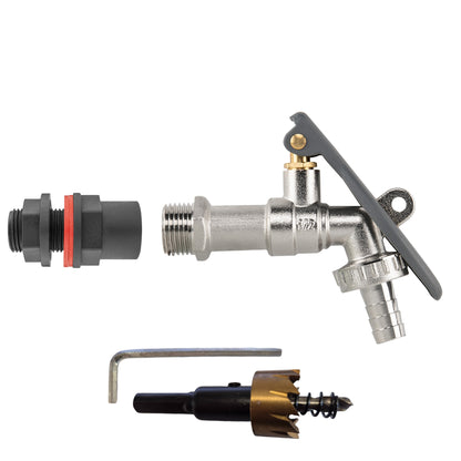 ½″ Water Butt Kit – Lever-Lock Tap