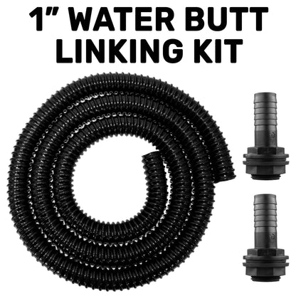 1″ Water Butt Linking Kit with 34mm Cutter – 1m to 5m