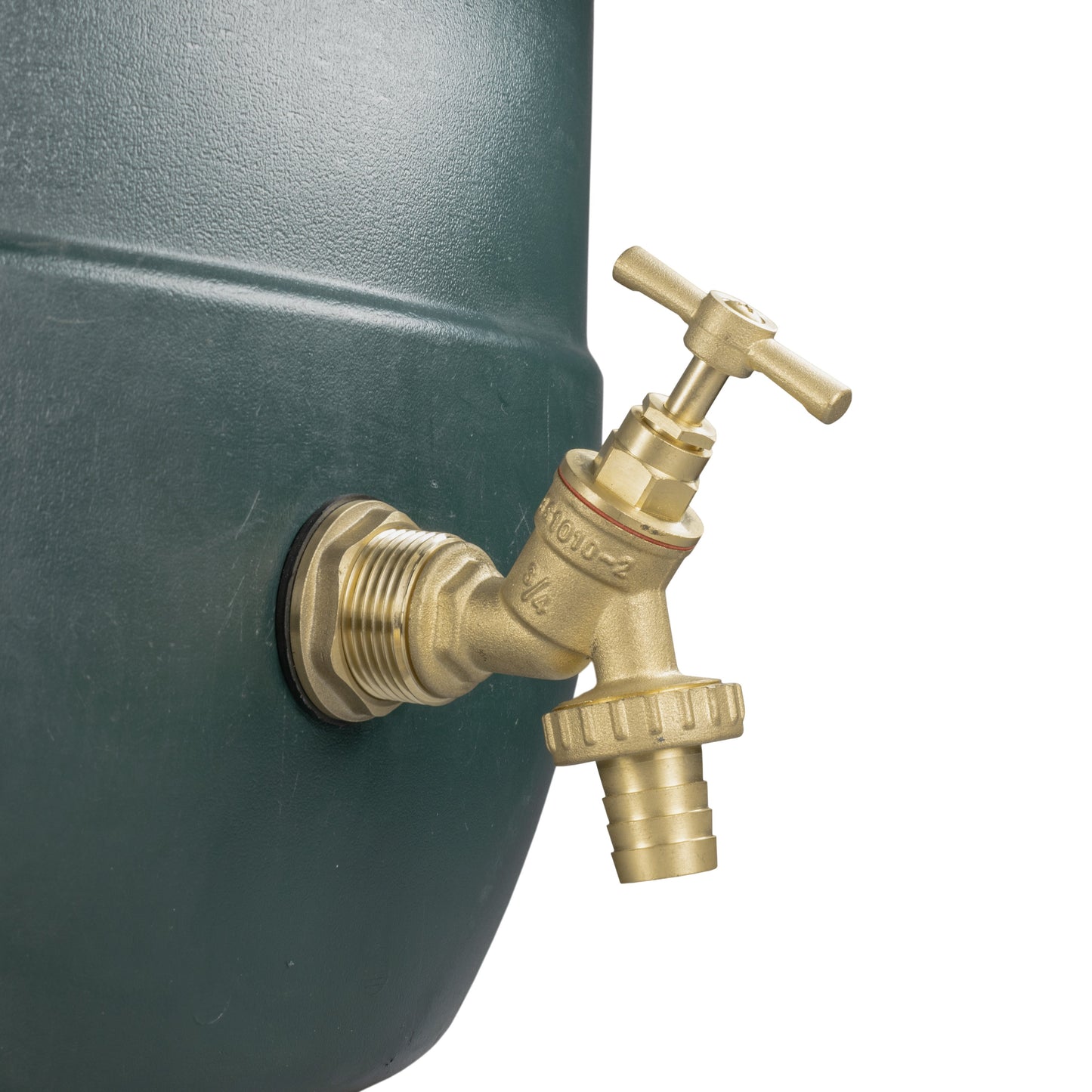 Water Butt Brass Kit 1" BSP with Brass Barbed Tap