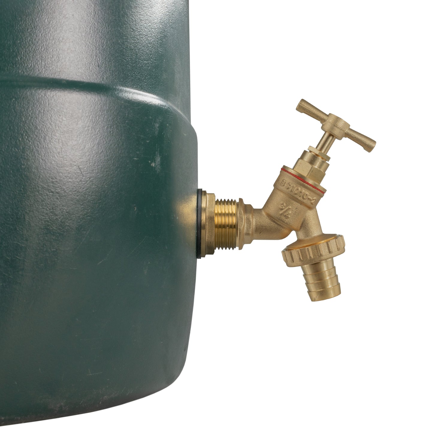 Water Butt Brass Kit 1" BSP with Brass Barbed Tap