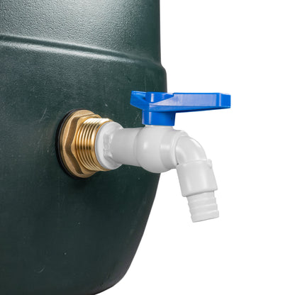 1″ BSP Water Butt Kit – White PVC Tap