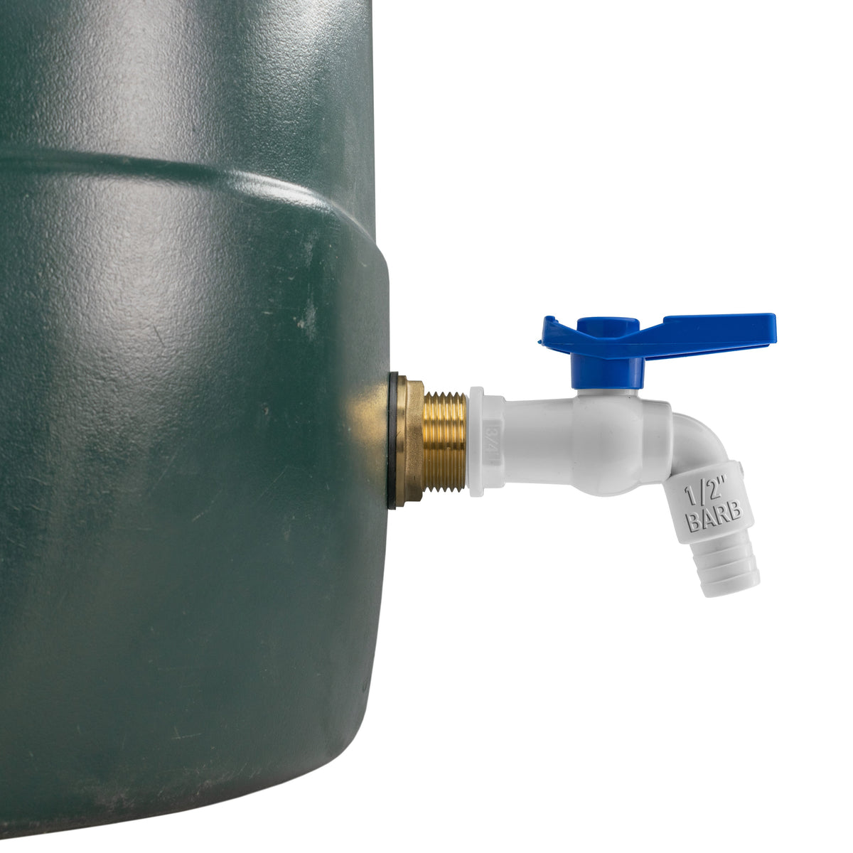 1″ BSP Water Butt Kit – White PVC Tap