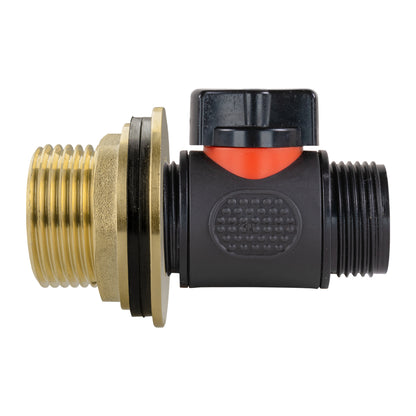 1″ Brass Water Butt Kit – ¾″ Thread Outlet & Cutter
