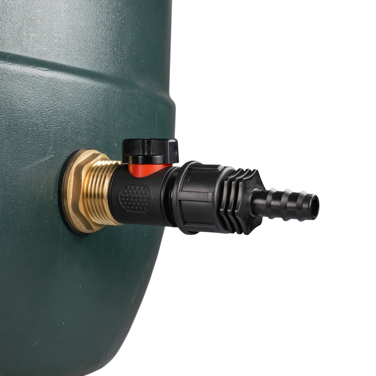 1″ BSP Water Butt Kit – Inline Valve & 16mm Irrigation Barb