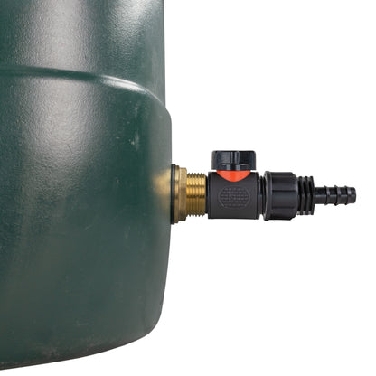 1″ BSP Water Butt Kit – Inline Valve & 16mm Irrigation Barb