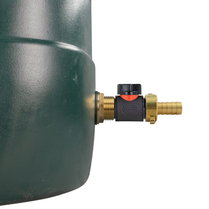 1″ BSP Water Butt Kit – Inline Valve & 13mm Brass Barb