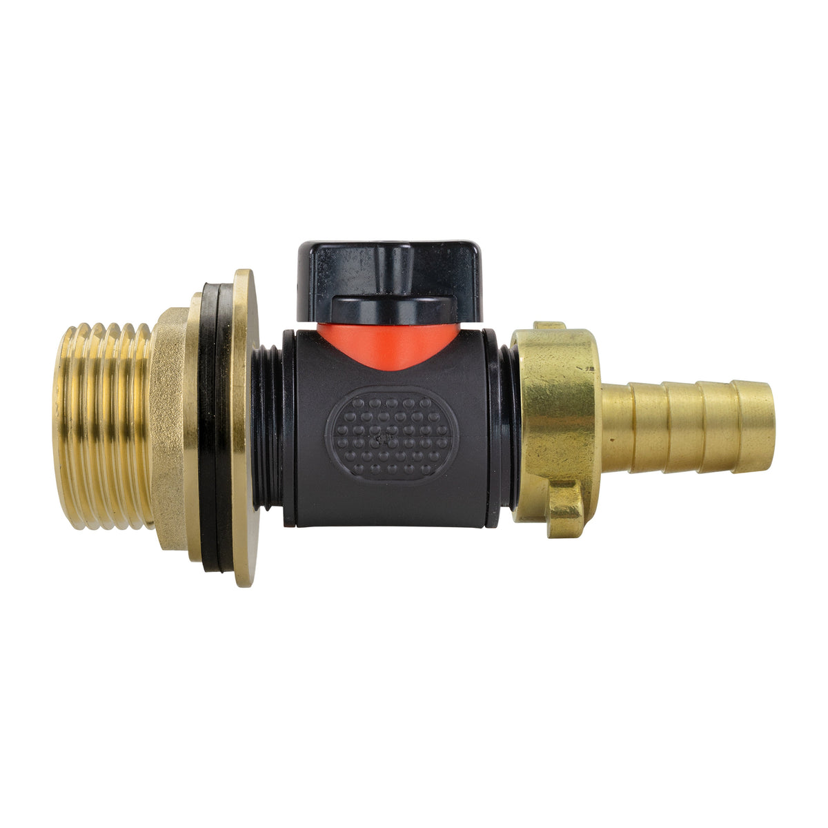 1″ BSP Water Butt Kit – Inline Valve & 13mm Brass Barb