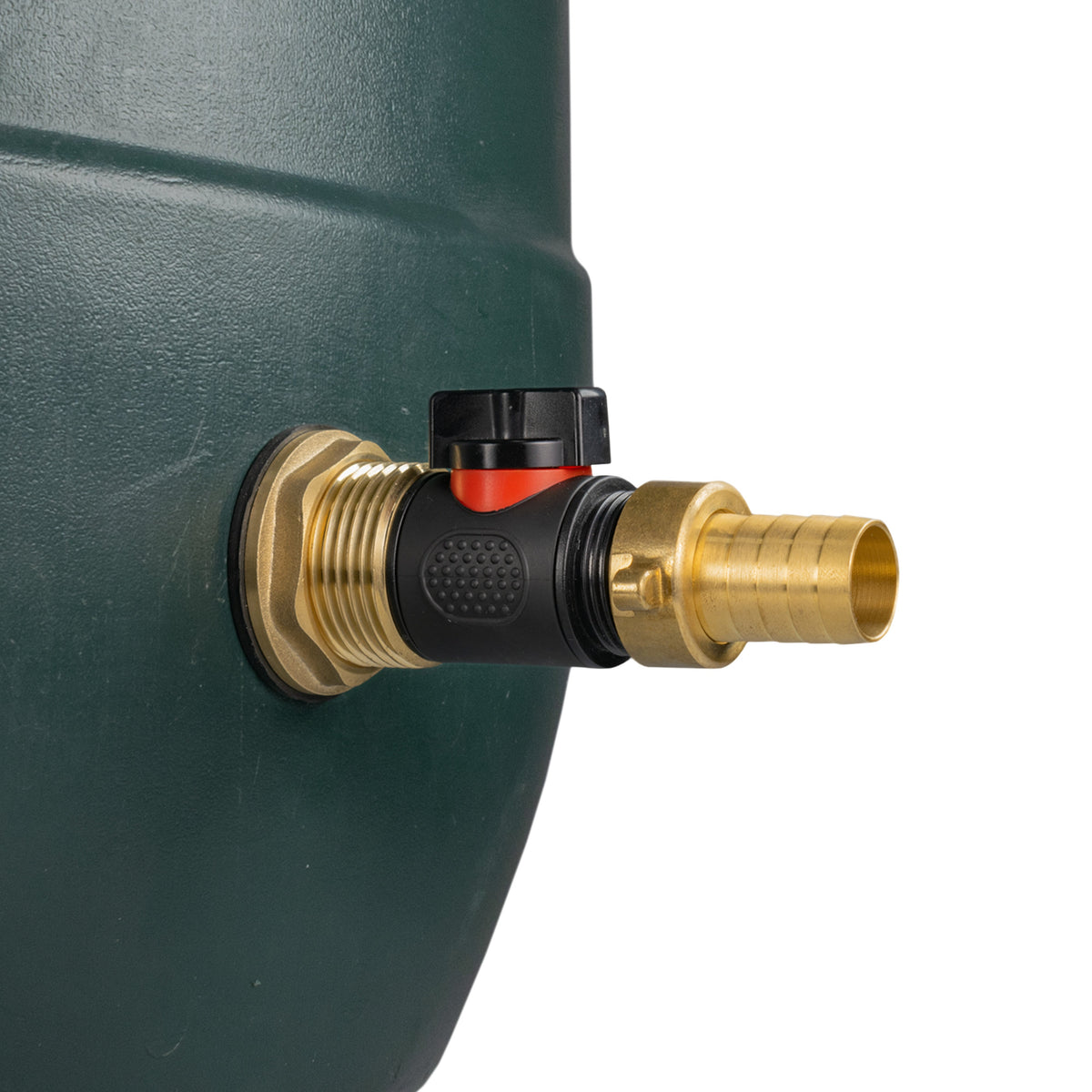 1″ BSP Water Butt Kit – Inline Valve & 19mm Brass Barb