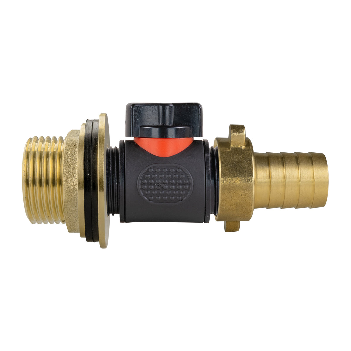 1″ BSP Water Butt Kit – Inline Valve & 19mm Brass Barb