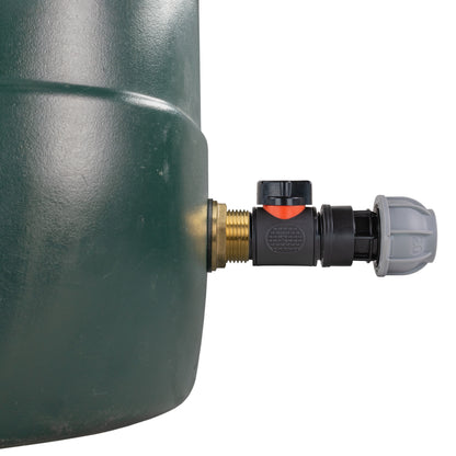 1″ BSP Water Butt Kit – Inline Valve & 20mm MDPE Fitting