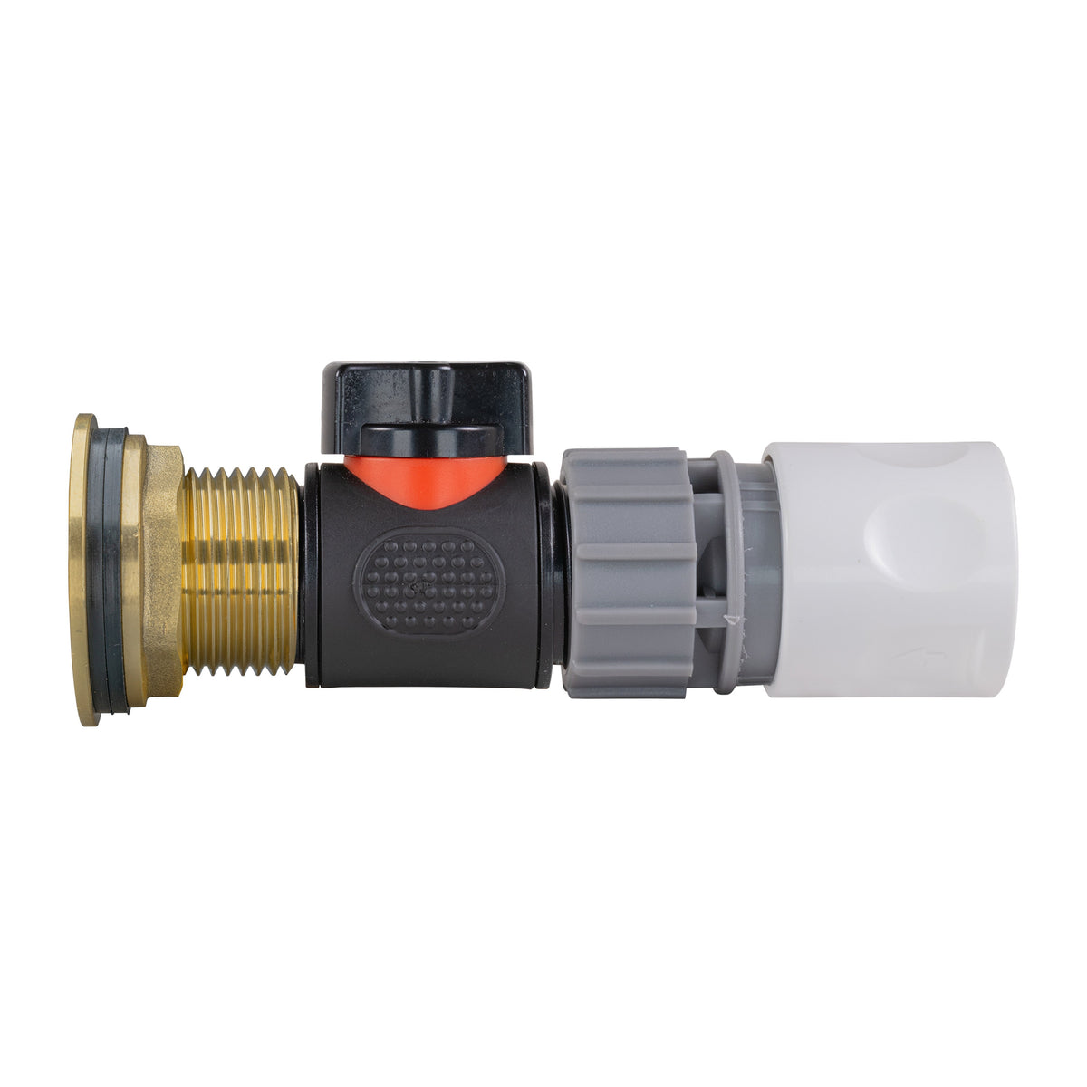 1″ Brass Water Butt Kit – White Line Female Quick Coupling & Cutter