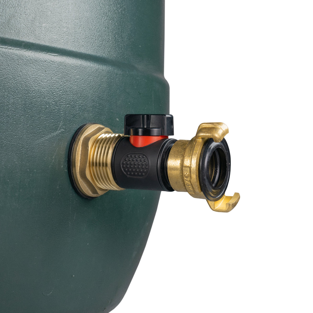 1″ BSP Water Butt Kit – Inline Valve & Brass Claw Outlet