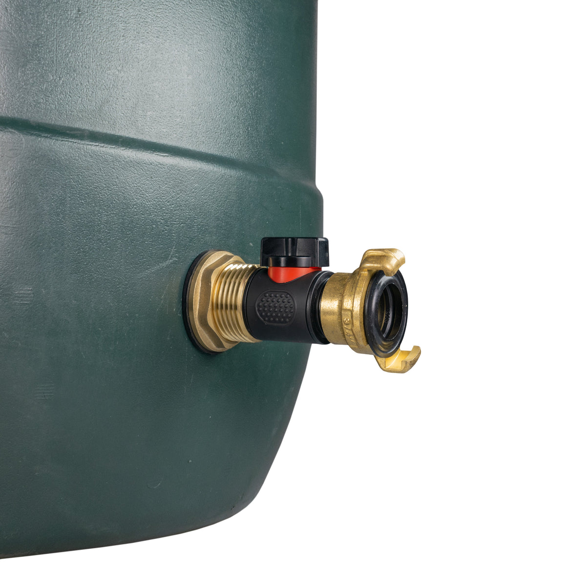 1″ BSP Water Butt Kit – Inline Valve & Brass Claw Outlet