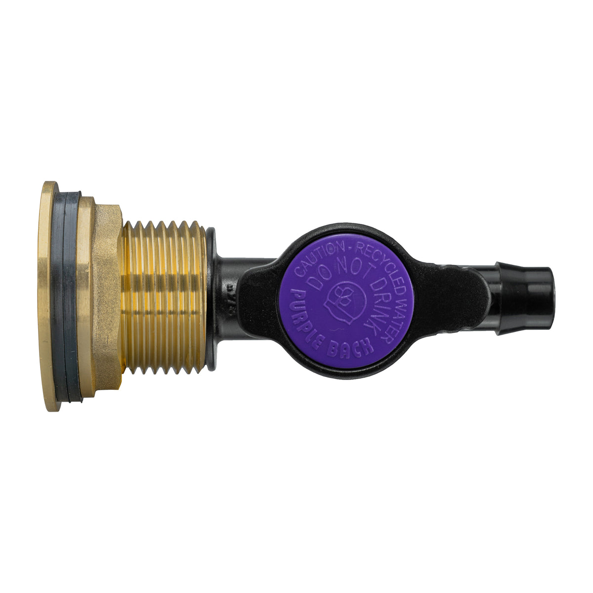 1″ BSP Water Butt Kit – Antelco 13mm Irrigation Valve; supplied fittings shown.