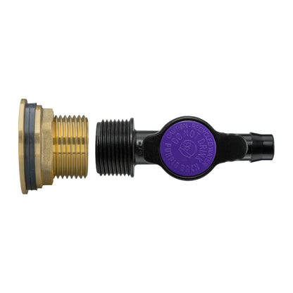 1″ BSP Water Butt Kit – Antelco 13mm Irrigation Valve