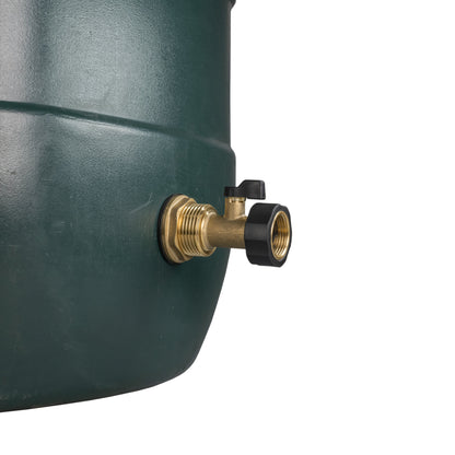1″ BSP Water Butt Kit – Brass Valve & ¾″ BSP Female Outlet