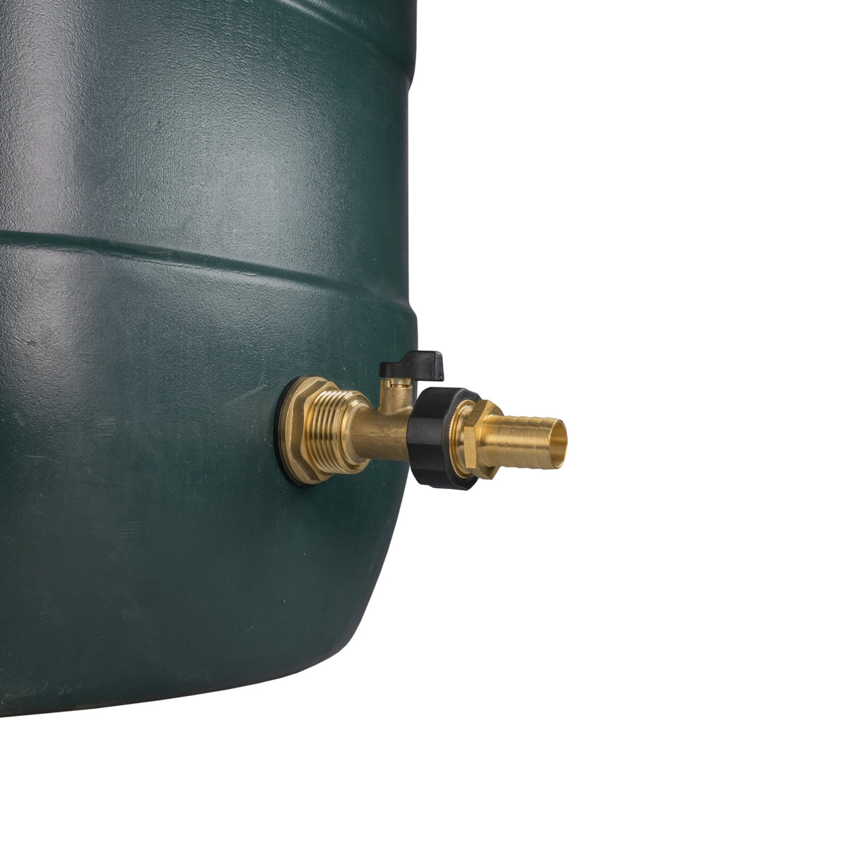 1″ BSP Water Butt Kit with Valve – 19mm Brass Barb