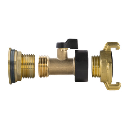 1″ Brass Water Butt Kit – Brass Valve, Claw Coupling & Cutter