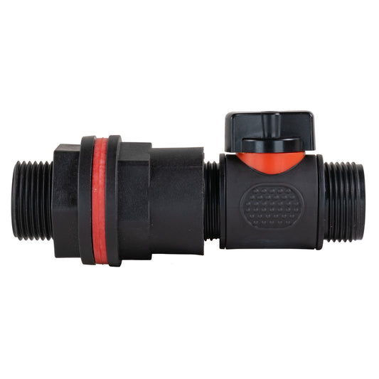 ¾″ BSP Water Butt Kit – Valve & ¾″ BSP Male Outlet; supplied fitting shown.