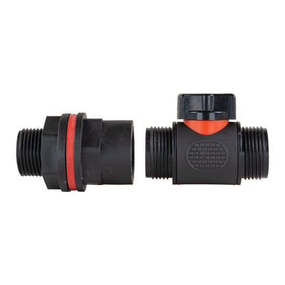 ¾″ Water Butt Kit – ¾″ Thread Outlet Valve & Cutter