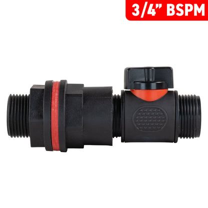¾″ Water Butt Kit – ¾″ Thread Outlet Valve & Cutter