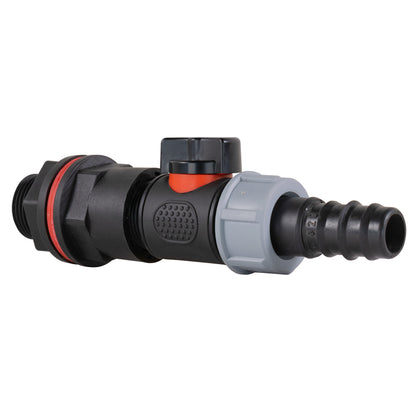 ¾″ BSP Water Butt Kit – Valve & 20mm Irrigation Barb