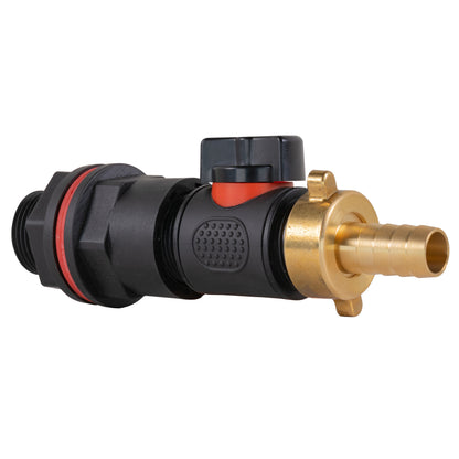 ¾″ BSP Water Butt Kit – Valve & 13mm Brass Barb
