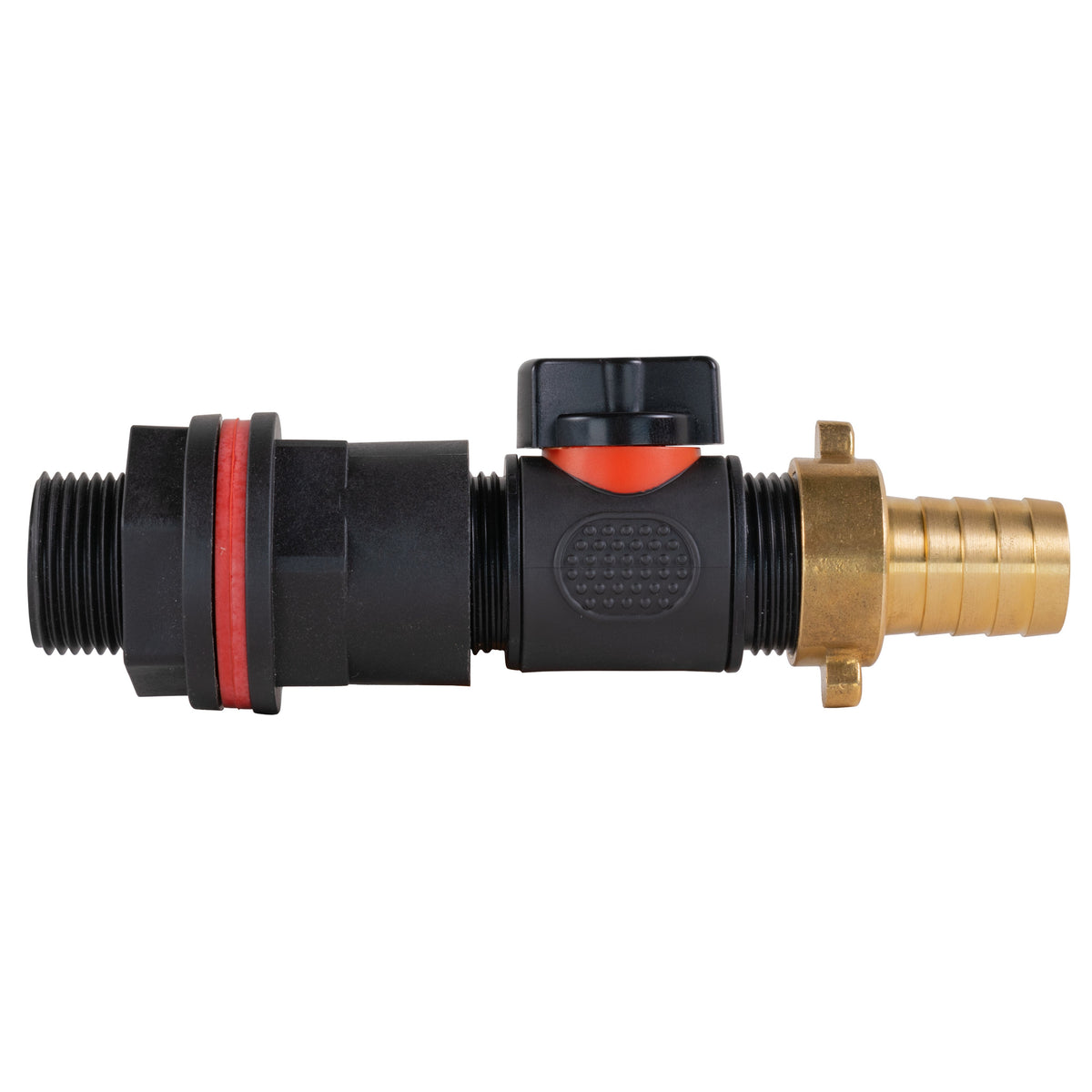 ¾″ Water Butt Kit – 19mm Brass Barb Valve & Cutter