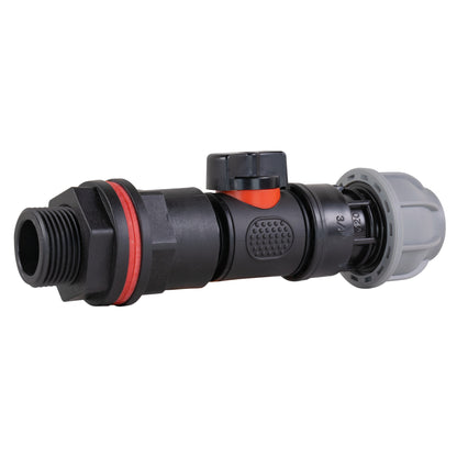 ¾″ BSP Water Butt Kit – Valve & 20mm MDPE Connector