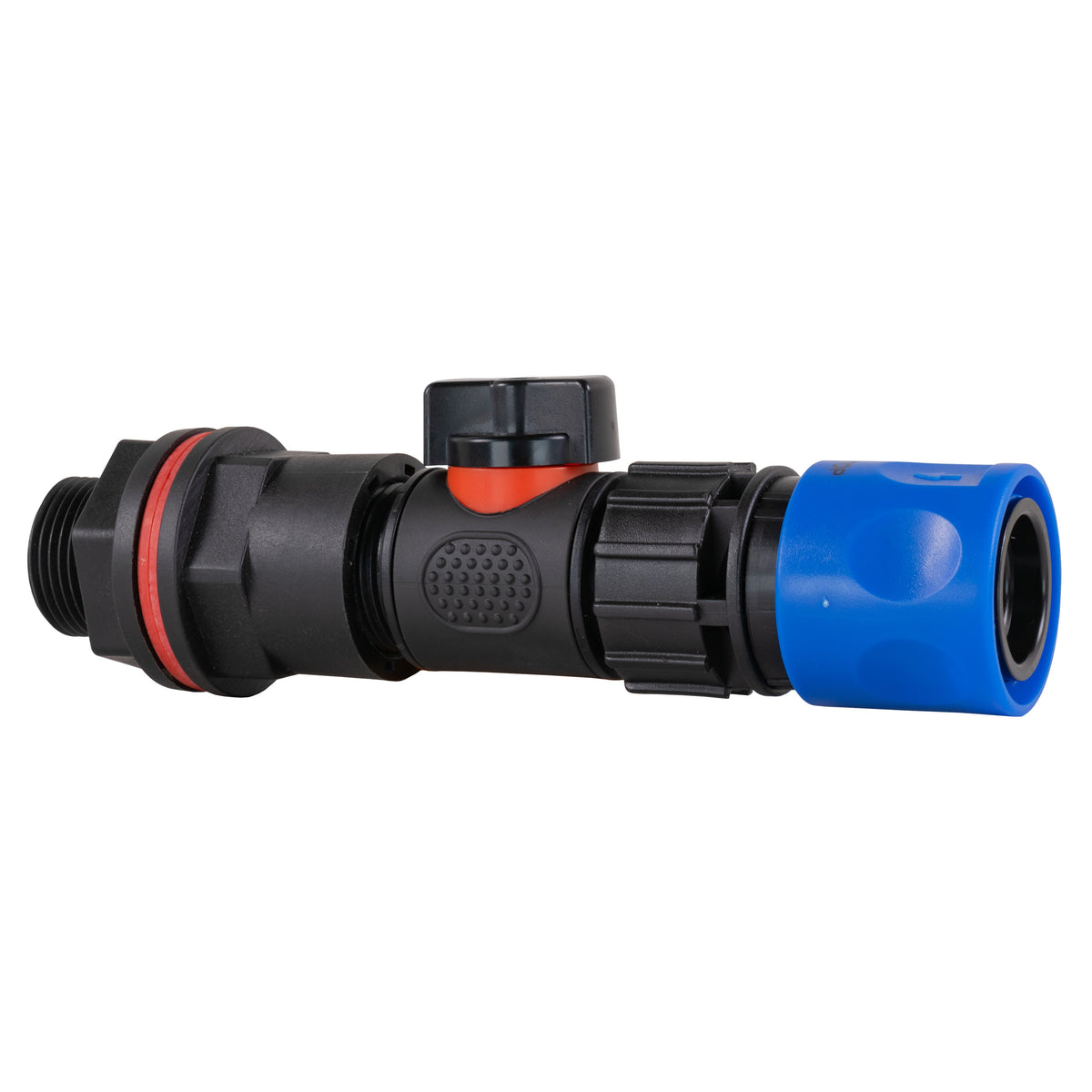 ¾″ BSP Water Butt Kit – Valve & Blue Quick Socket
