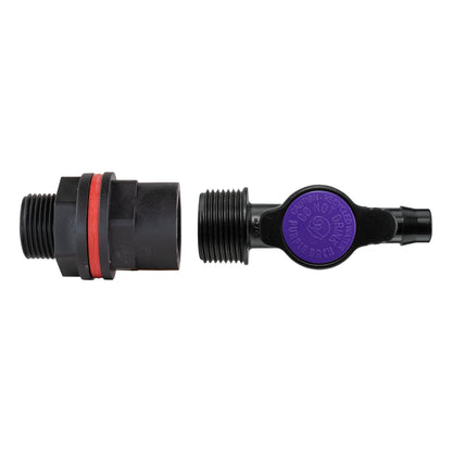 ¾″ BSP Water Butt Kit – Antelco 13mm Irrigation Valve