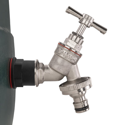 ¾″ BSP Water Butt Kit – Nickel-Plated Quick Tap