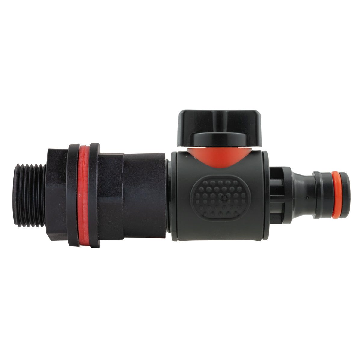 ¾″ BSP Water Butt Kit – Quick-Connect Valve; supplied fittings shown.