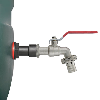 Water Butt Extension Kit 1/2" BSP with Barbed Lever Tap