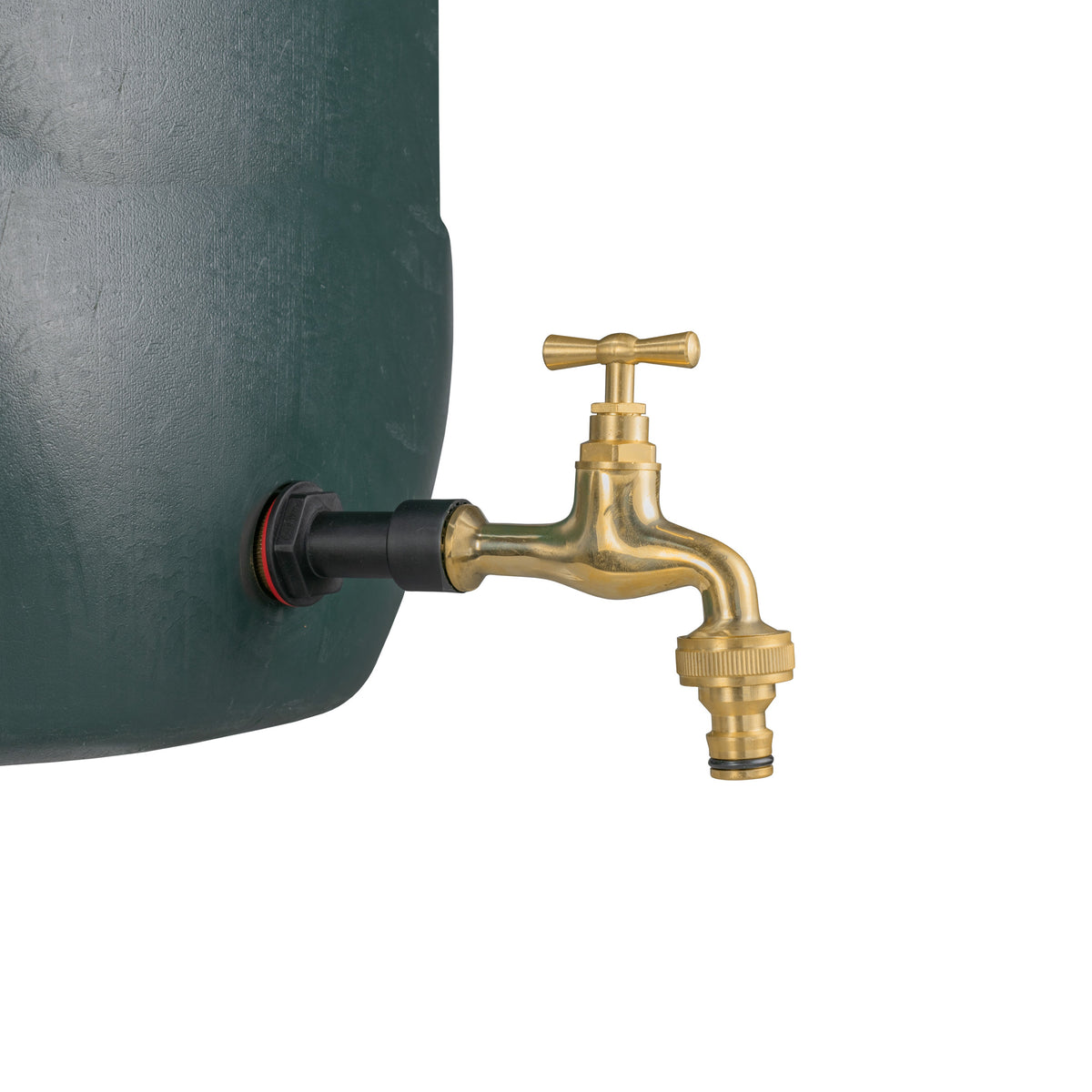 ½″ Water Butt Extension – Polished Brass Quick Tap & Cutter