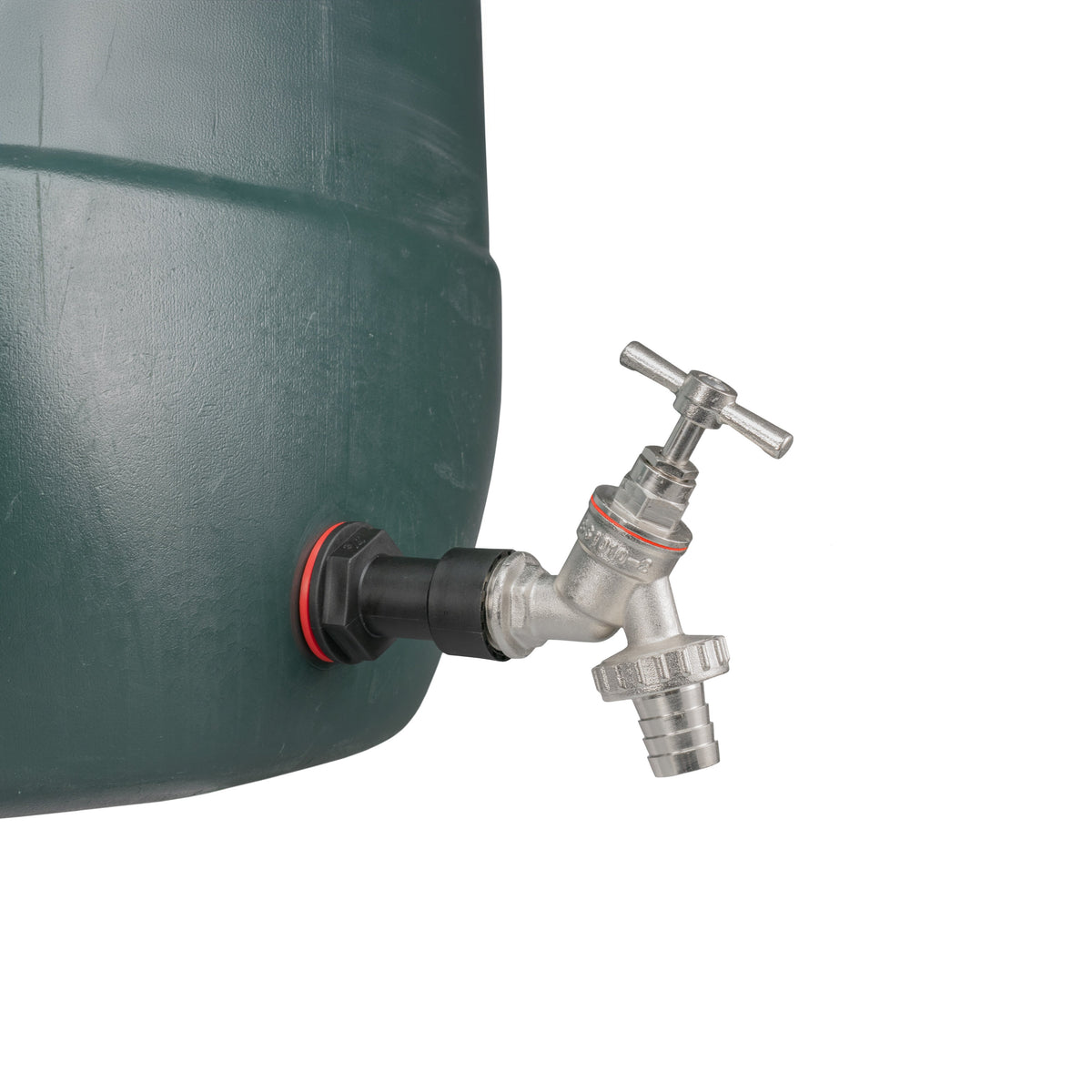 ½″ BSP Water Butt Extension – Nickel Brass ½″ Barbed Tap
