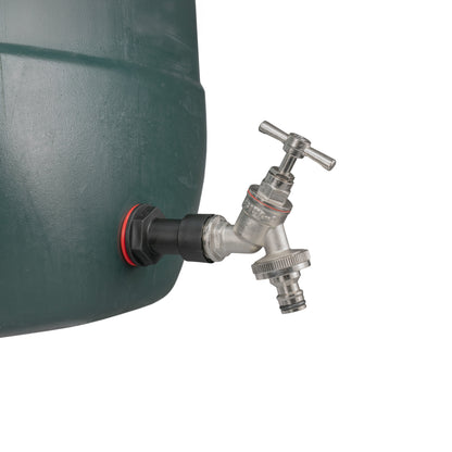 ½″ BSP Water Butt Extension – Nickel Brass Quick Tap
