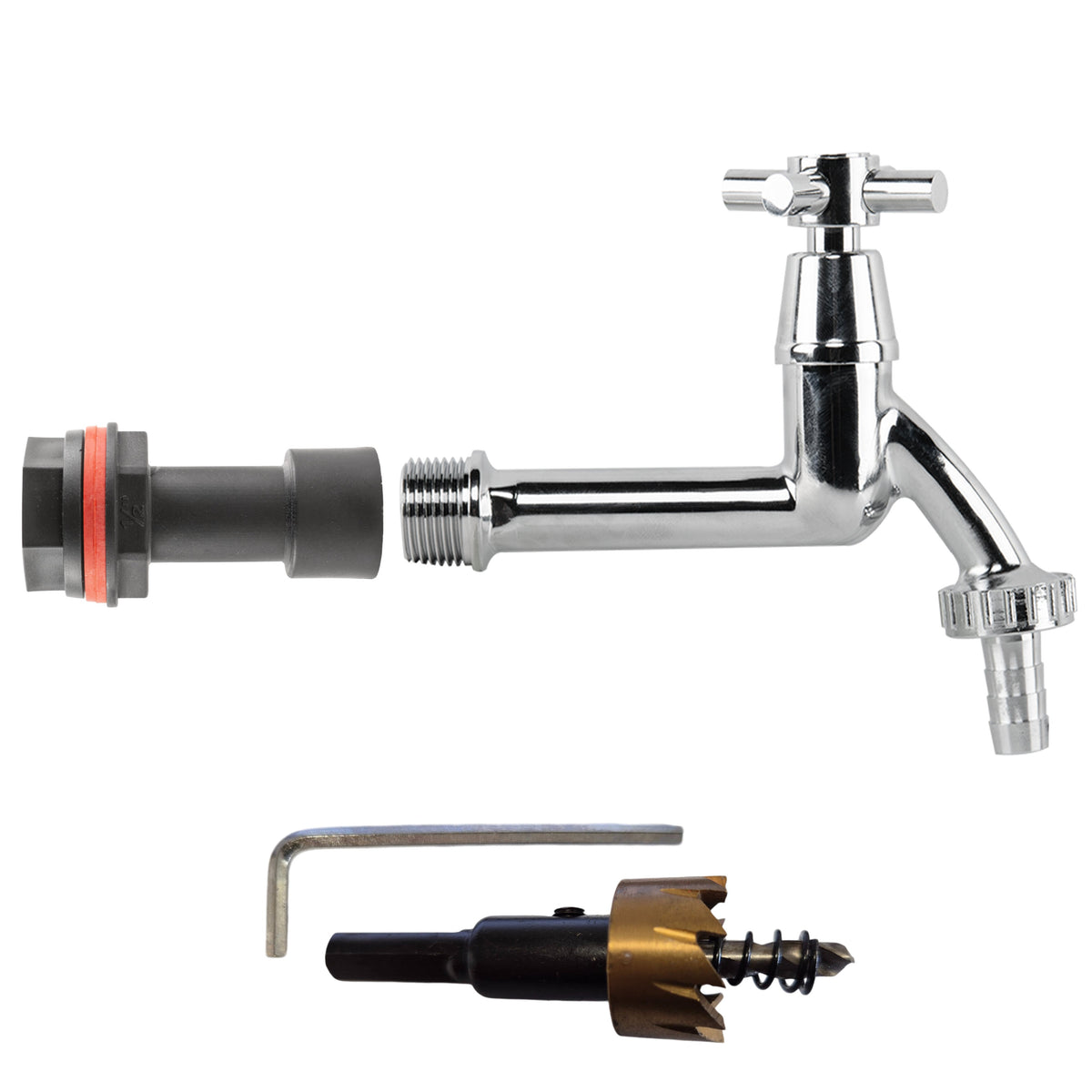 ½″ Water Butt Extension Kit – Extended Bib Tap