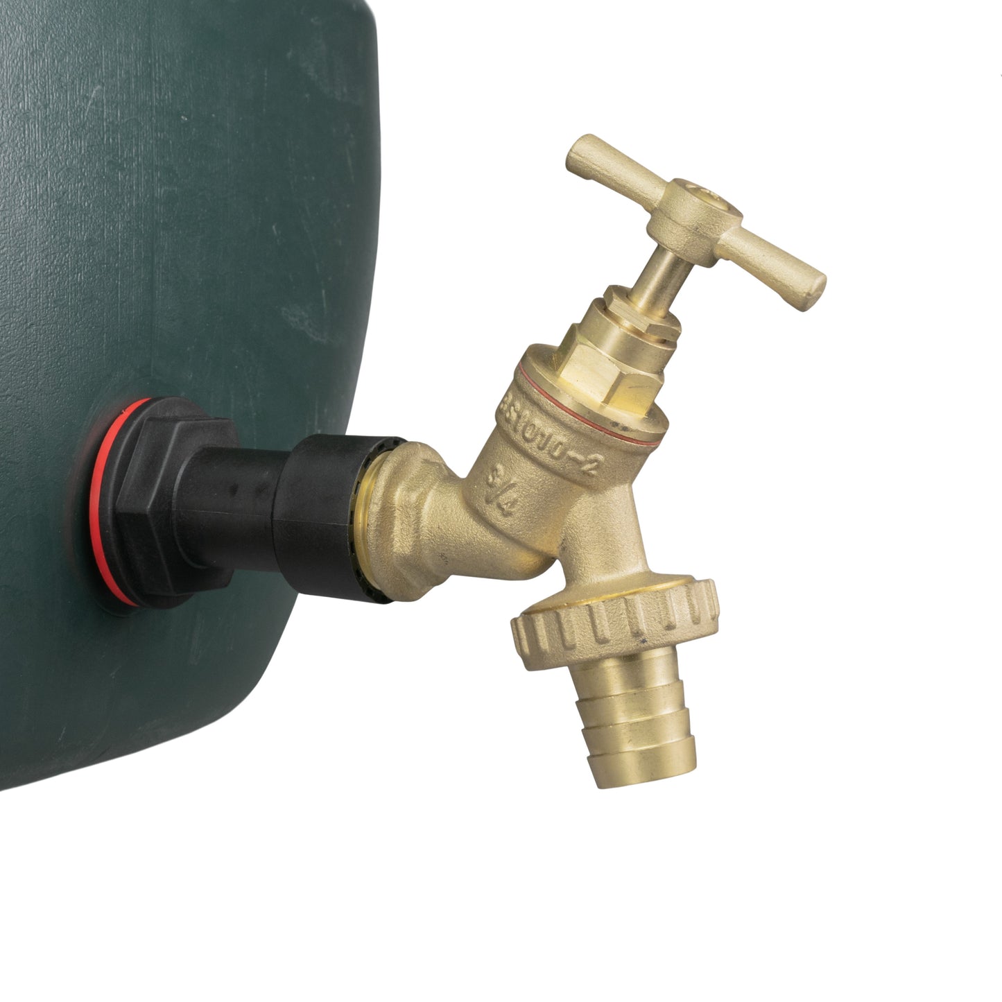 Water Butt Extension Kit 3/4" BSP with Brass Barbed Tap