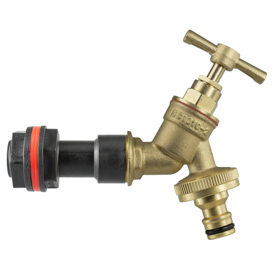 Water Butt Extension Kit 3/4" BSP with Brass Quick Connect Tap
