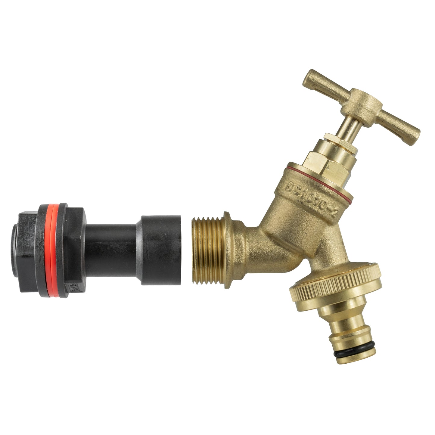 Water Butt Extension Kit 3/4" BSP with Brass Quick Connect Tap