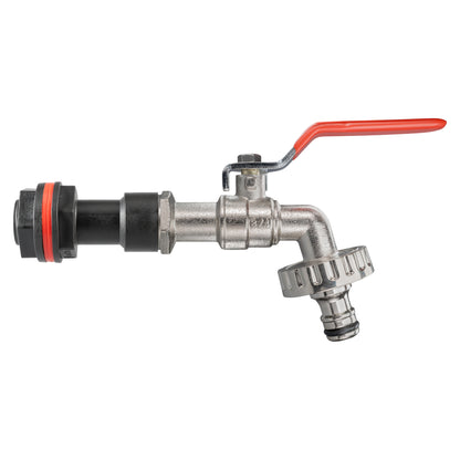 Water Butt Extension Kit 3/4" BSP with Quick Connect Lever Tap
