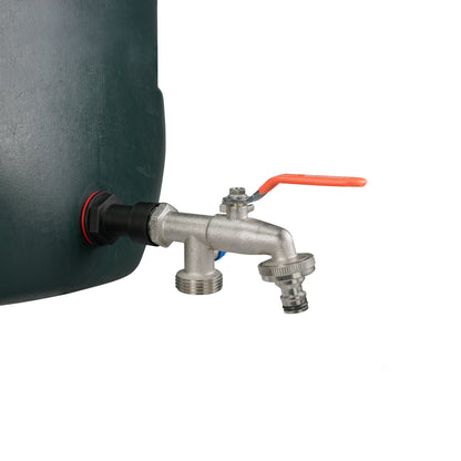 ¾″ Water Butt Extension – Double-Outlet Tap & Cutter