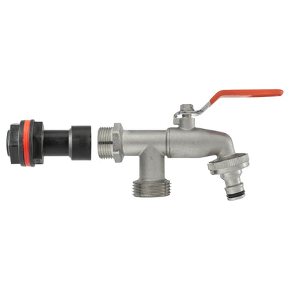 ¾″ Water Butt Extension – Double-Outlet Tap & Cutter